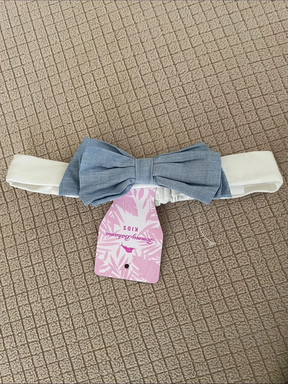 Tommy Bahama Light Blue Ruffle Sundress with Lace 12 Mo. NWT